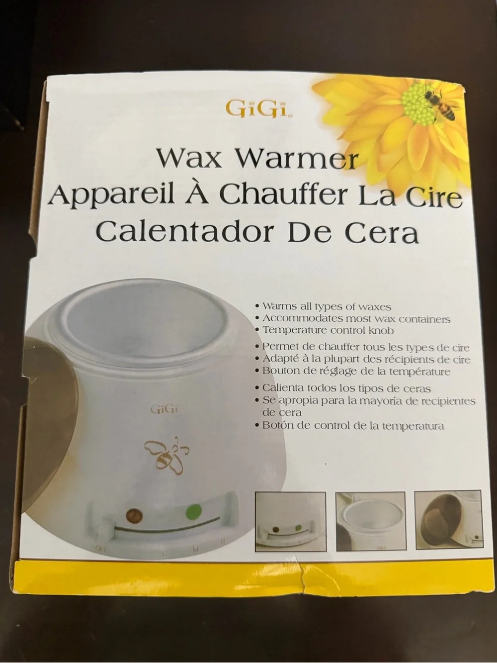 Gigi Honee Wax Warmer for Personal Home Waxing NWT New & Unused